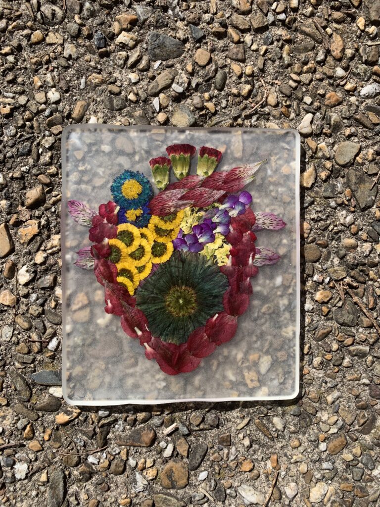 Blooms (dried flowers in resin)